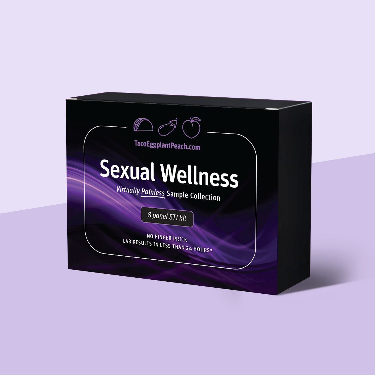 8-Panel At-Home STD Test – Taco Eggplant Peach